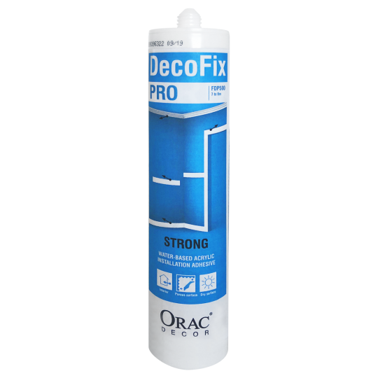 Coving Cornice adhesive FDP500 DecoFix Pro (310ml cartridge)